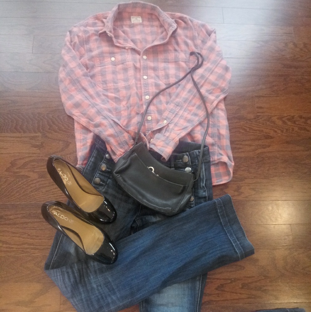 J Crew Flannel shirt